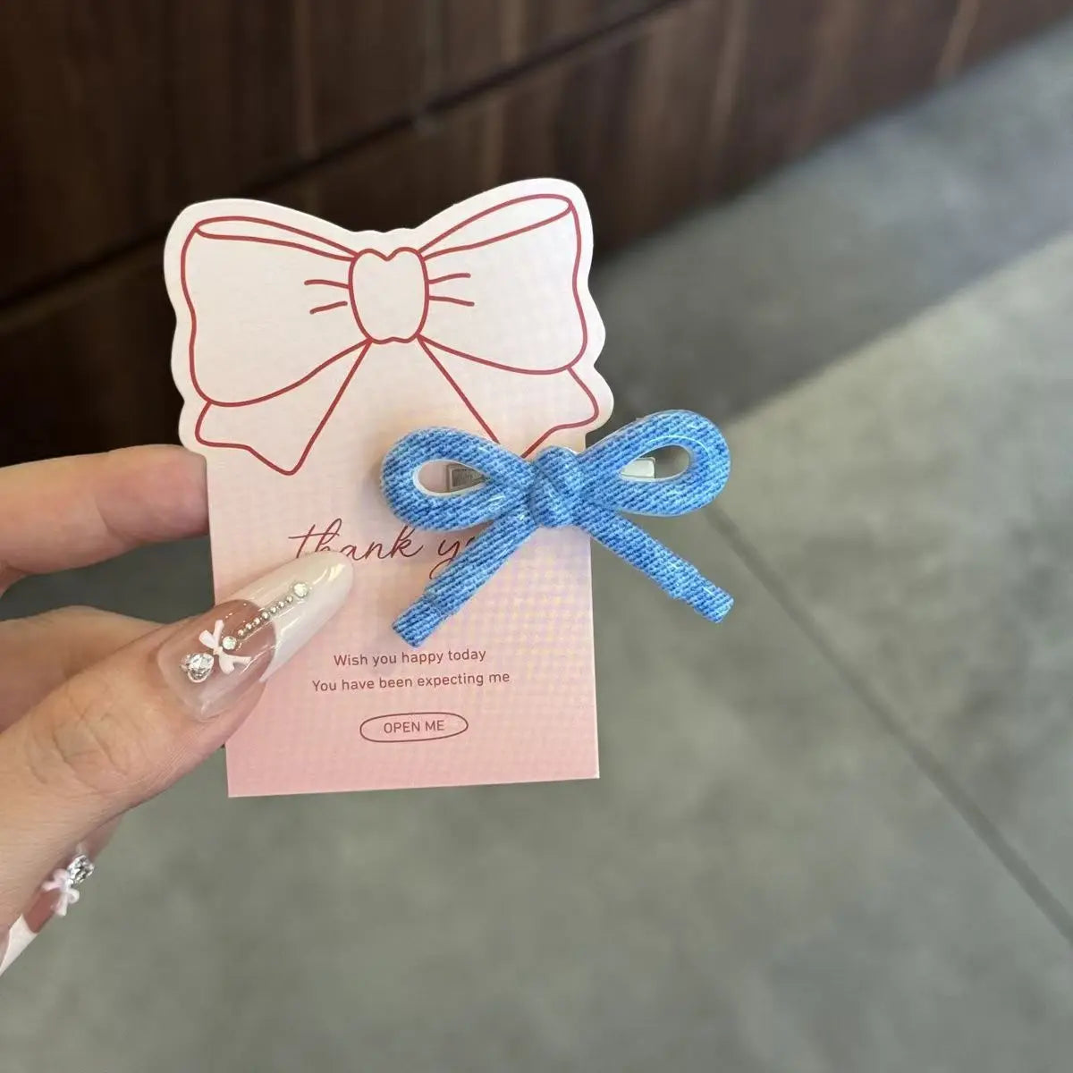 Bow Hair Clips Set, Sweet Plaid Polka Dot Design Duckbill Clips Lovely Non-Slip Barrettes for Girls Daily Party Hair Accessories