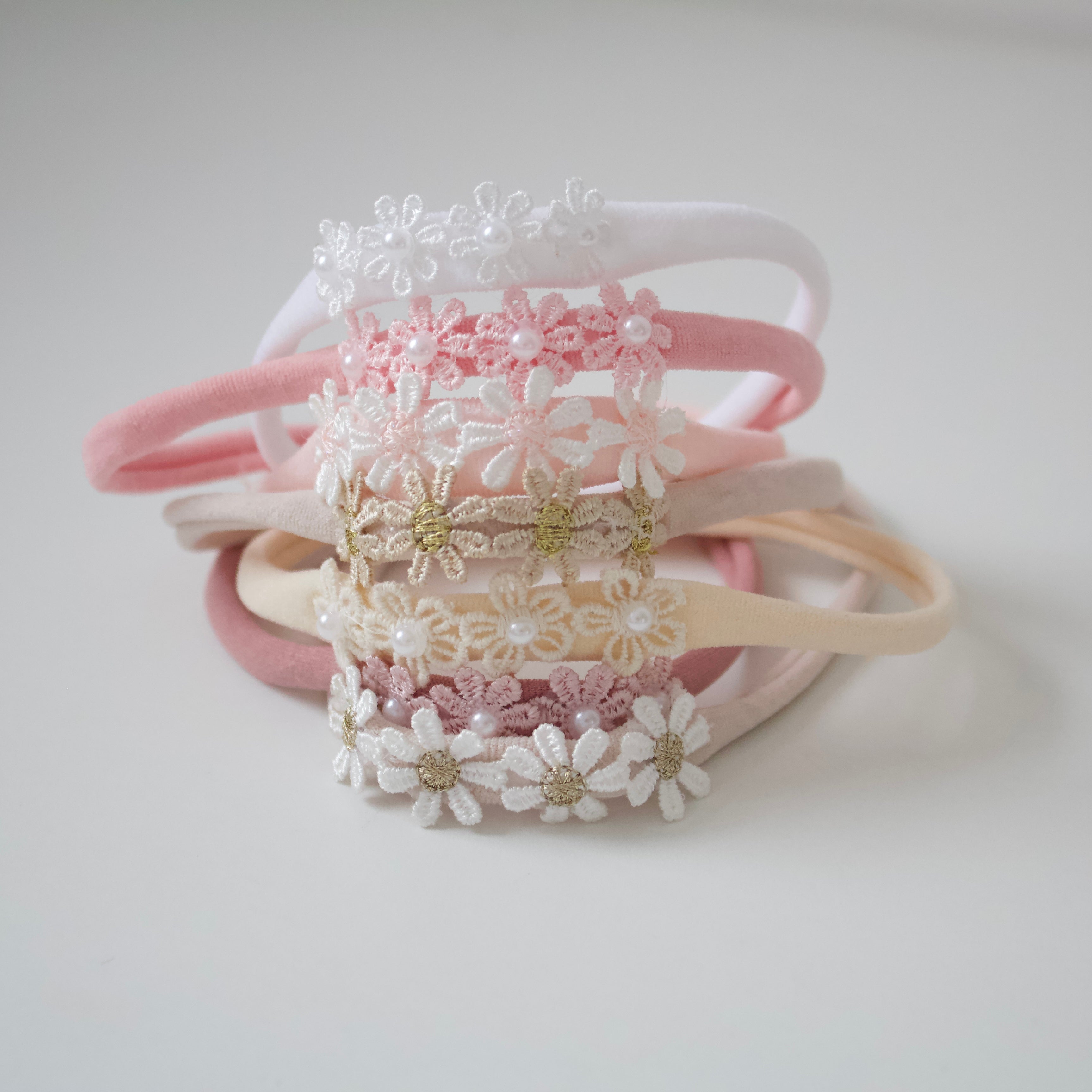 Delicate headband set