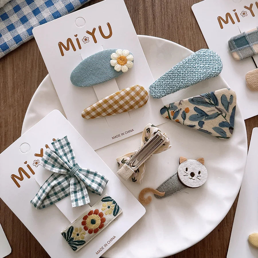 2025 Cute Bow Hairpins Women Children Girls Hair Clips Pins Barrettes Hairgrips Accessories Hairclip Headwear Headdress Ornament